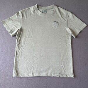 NBA T-Shirt Men's S Light Green Embroidered Logo Basketball Tee Casual Sport